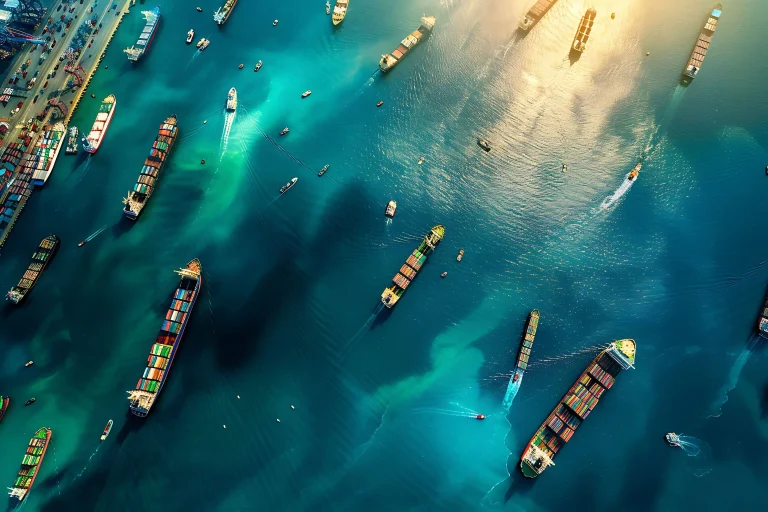 group-boats-are-floating-water-one-which-is-boat-with-boat-water